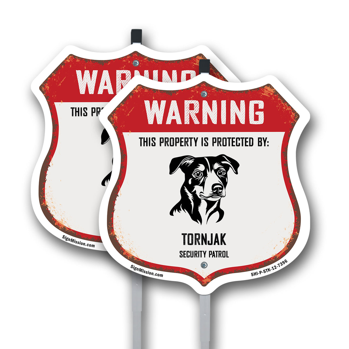 Warning This Property is Protected by Tornjak