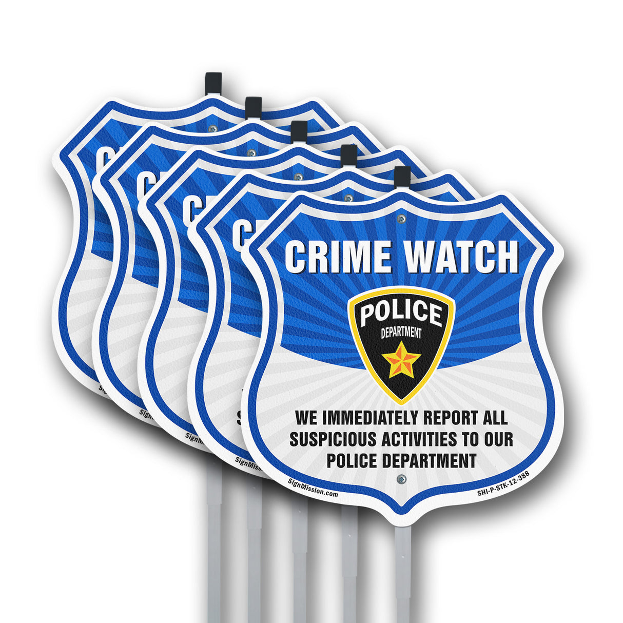 Neighborhood Crime Watch We Immediately Report All Suspicious Activities To Our Police Department