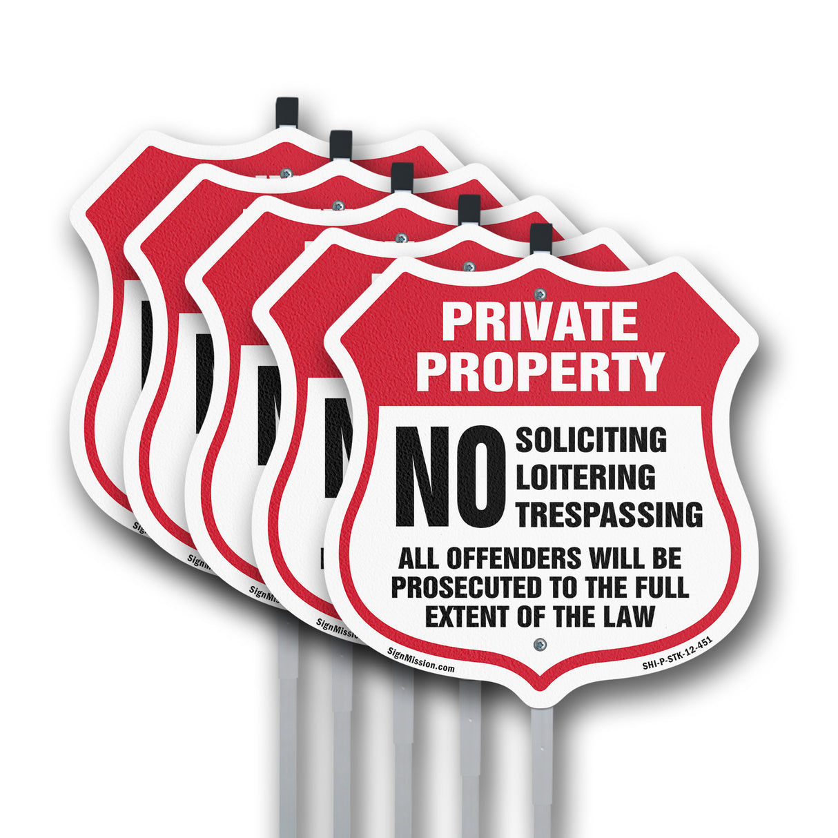 Private Property No Soliciting Loitering Trespassing All Offenders Will Be Prosecuted To The Full Extent Of The Law