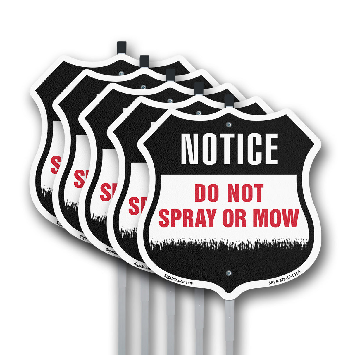 Warning Do Not Spray Or Mow