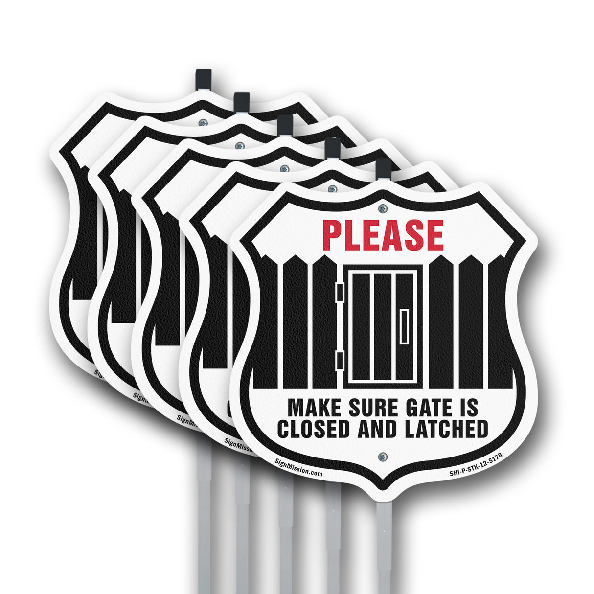 Please Make Sure Gate Is Closed And Latched