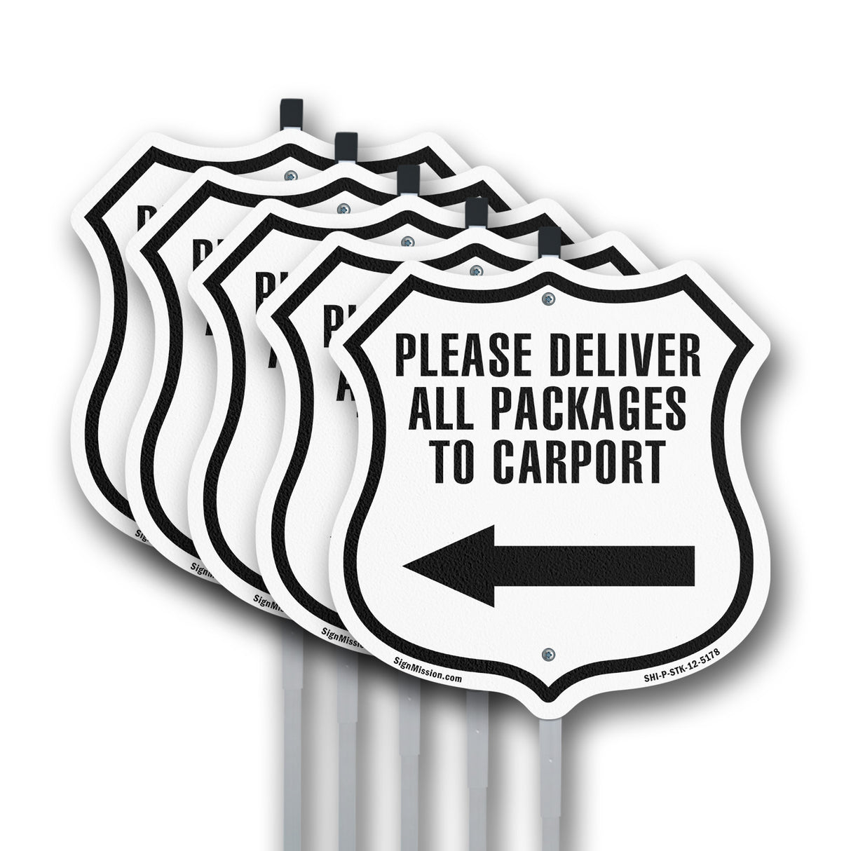 Please Deliver All Packages To Carport Right