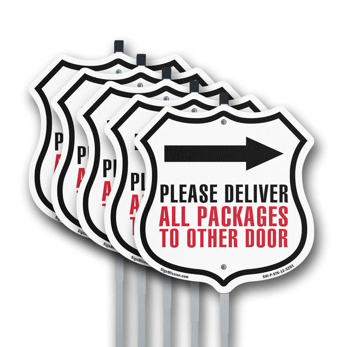 Please Deliver All Packages To Other Door Right