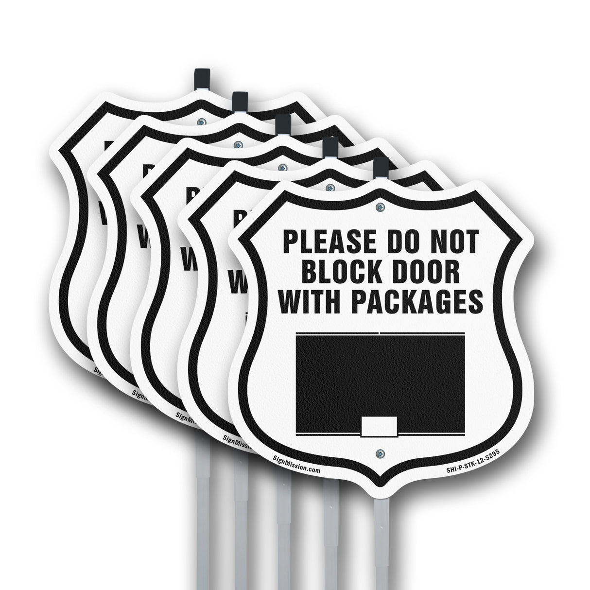 Please Do Not Block Door With Packages