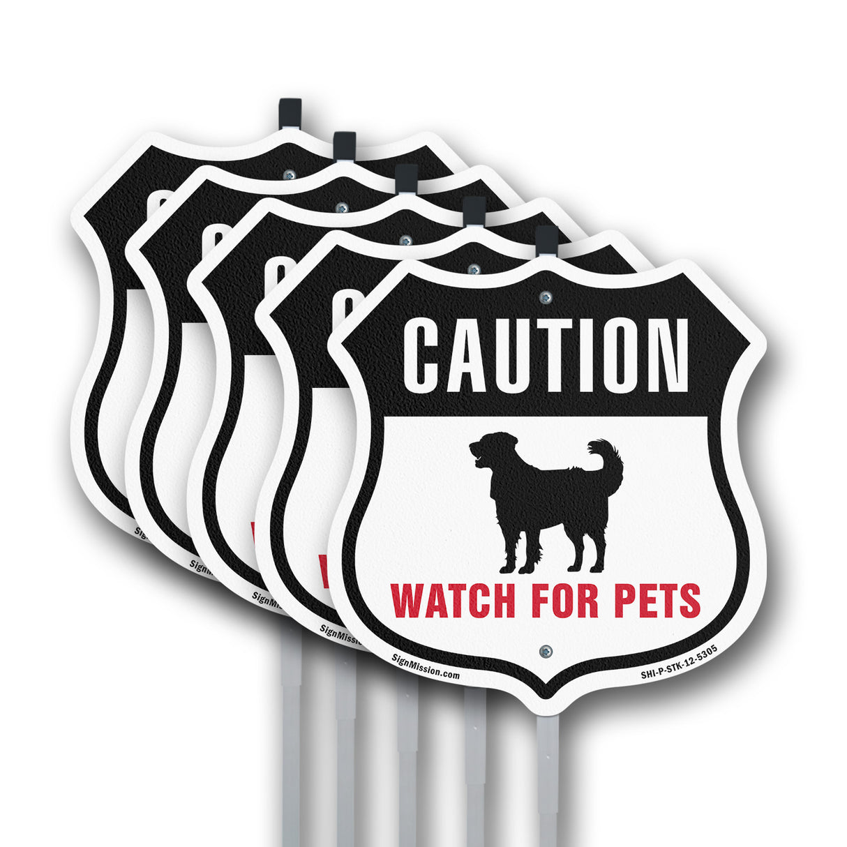 Caution Watch for Pets