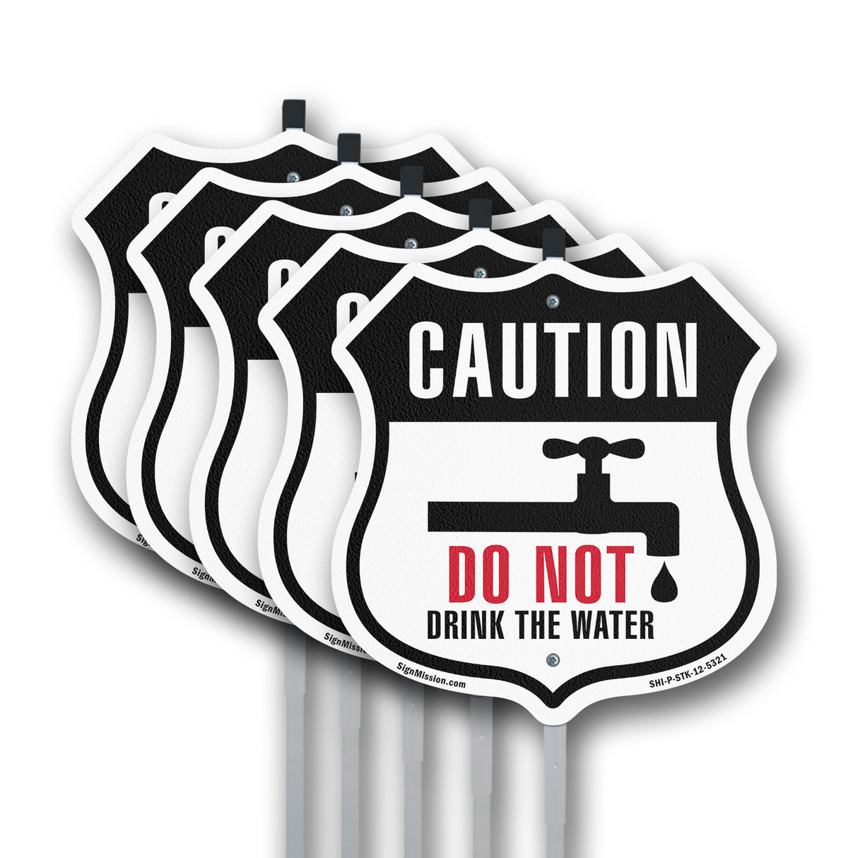 Notice Do Not Drink Water