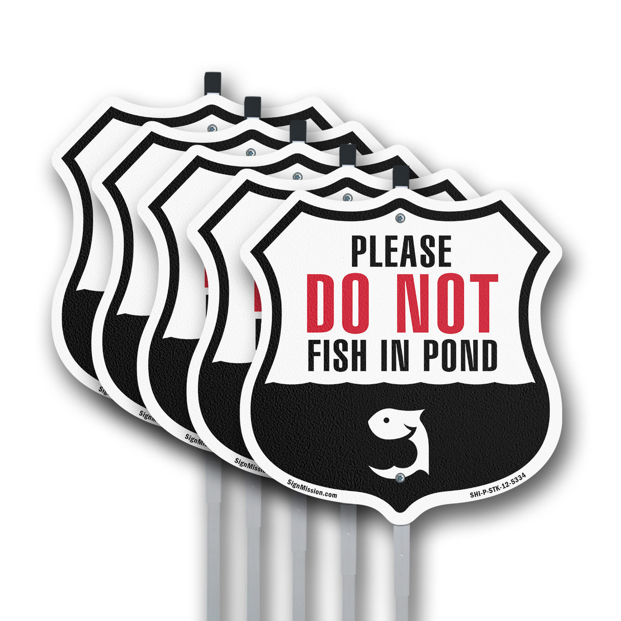 Please Do Not Fish In Pond
