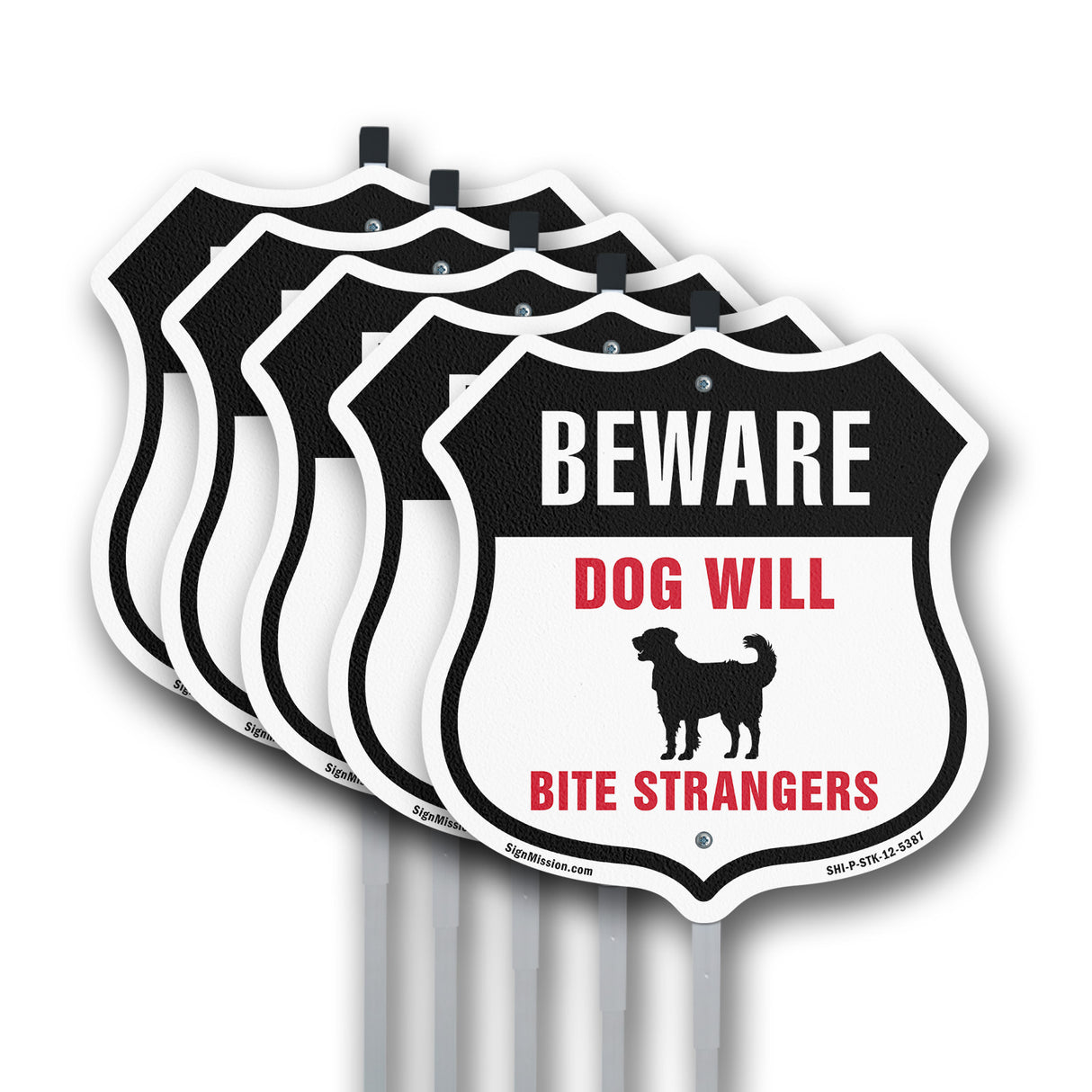 Beware Dog Will Bite Strangers