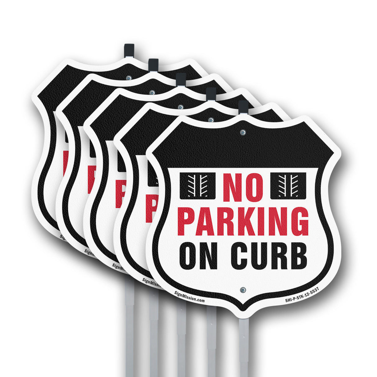 No Parking On Curb