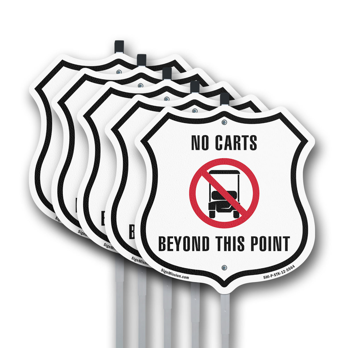 No Carts Beyond This Point