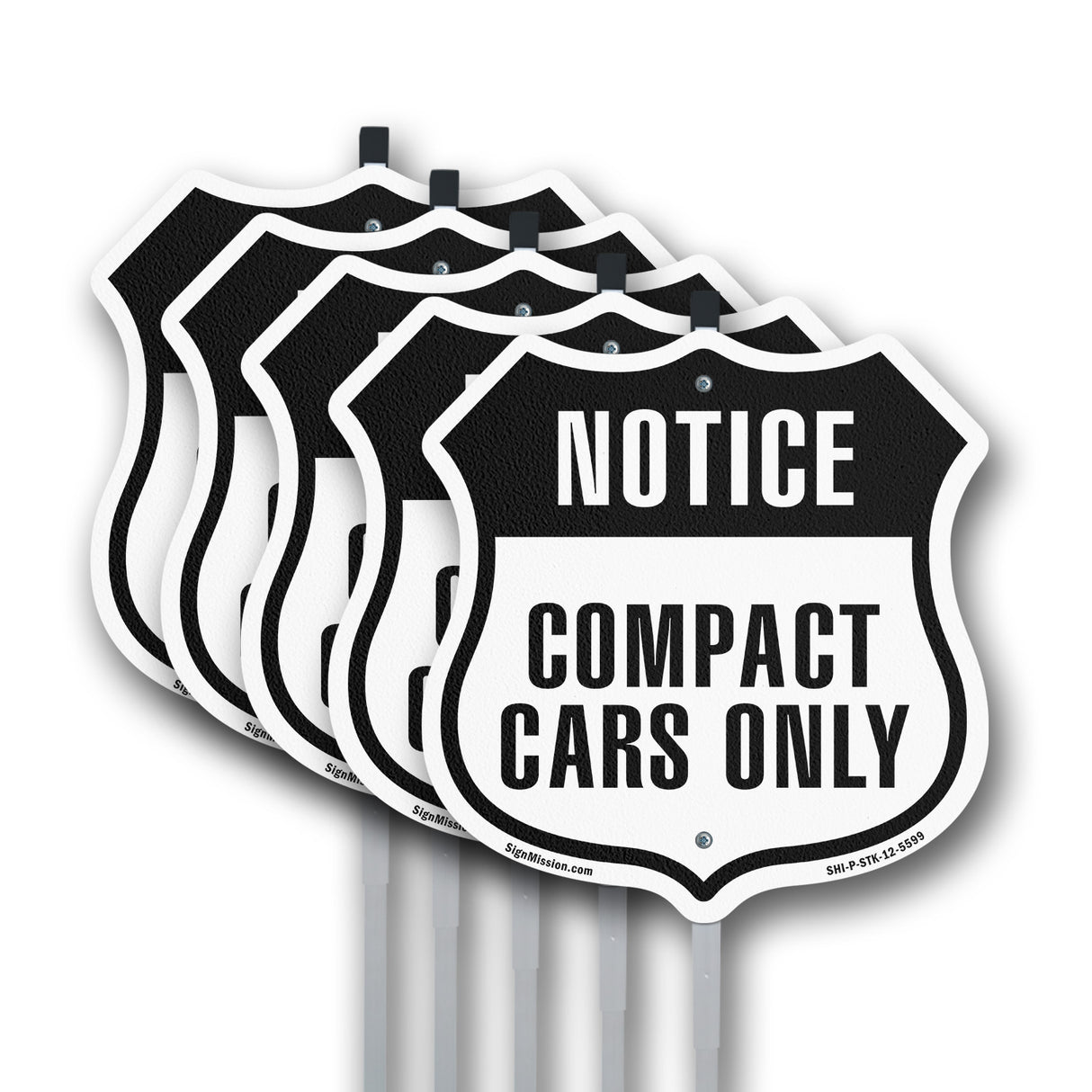 Notice Compact Cars Only