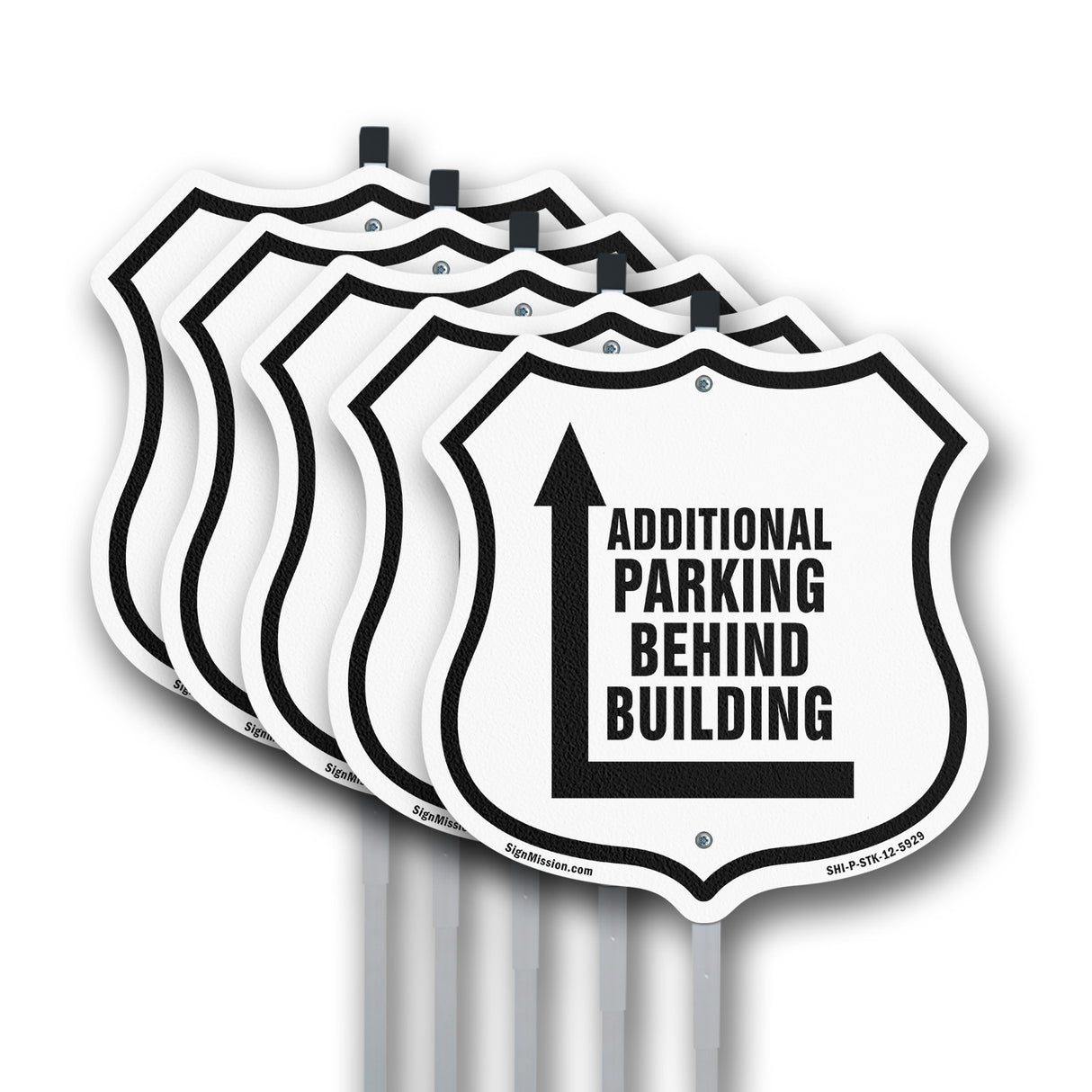 Additional Parking Behind Building