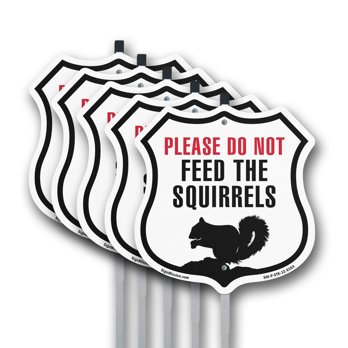 Please Do Not Feed The Squirrels