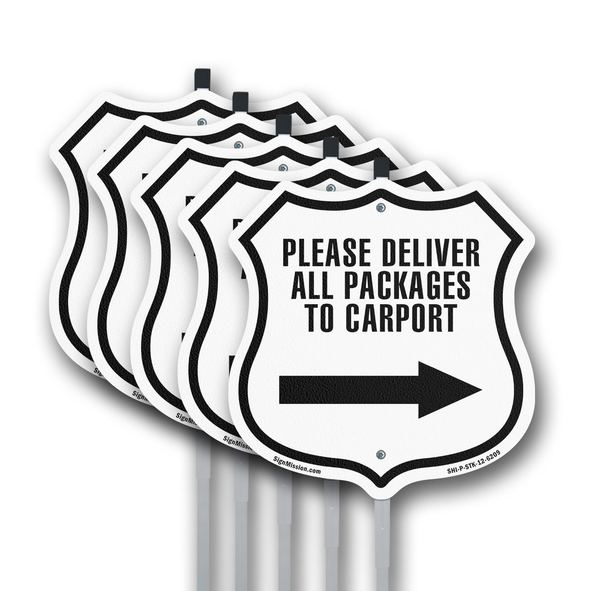 Please Deliver All Packages To Carport Right