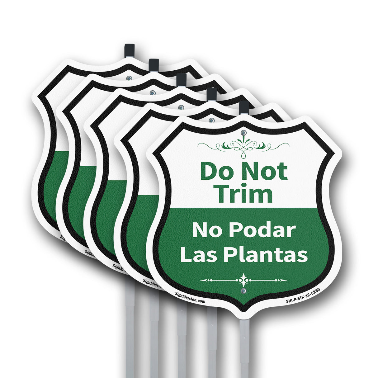 Do Not Trim Bilingual English / Spanish