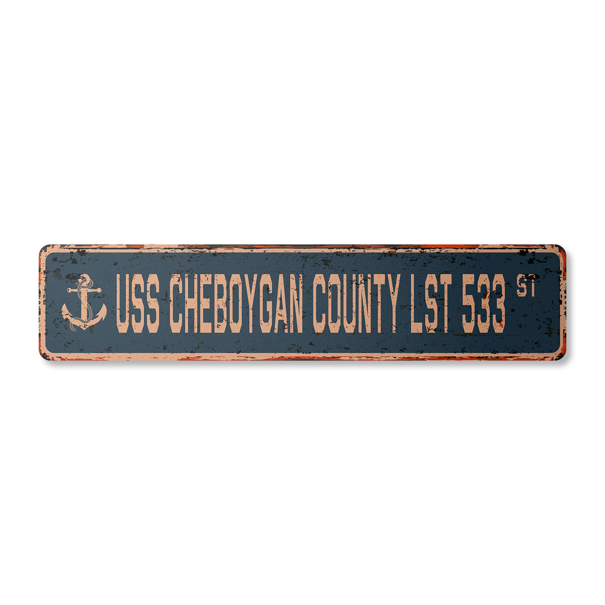 USS CHEBOYGAN COUNTY LST 533