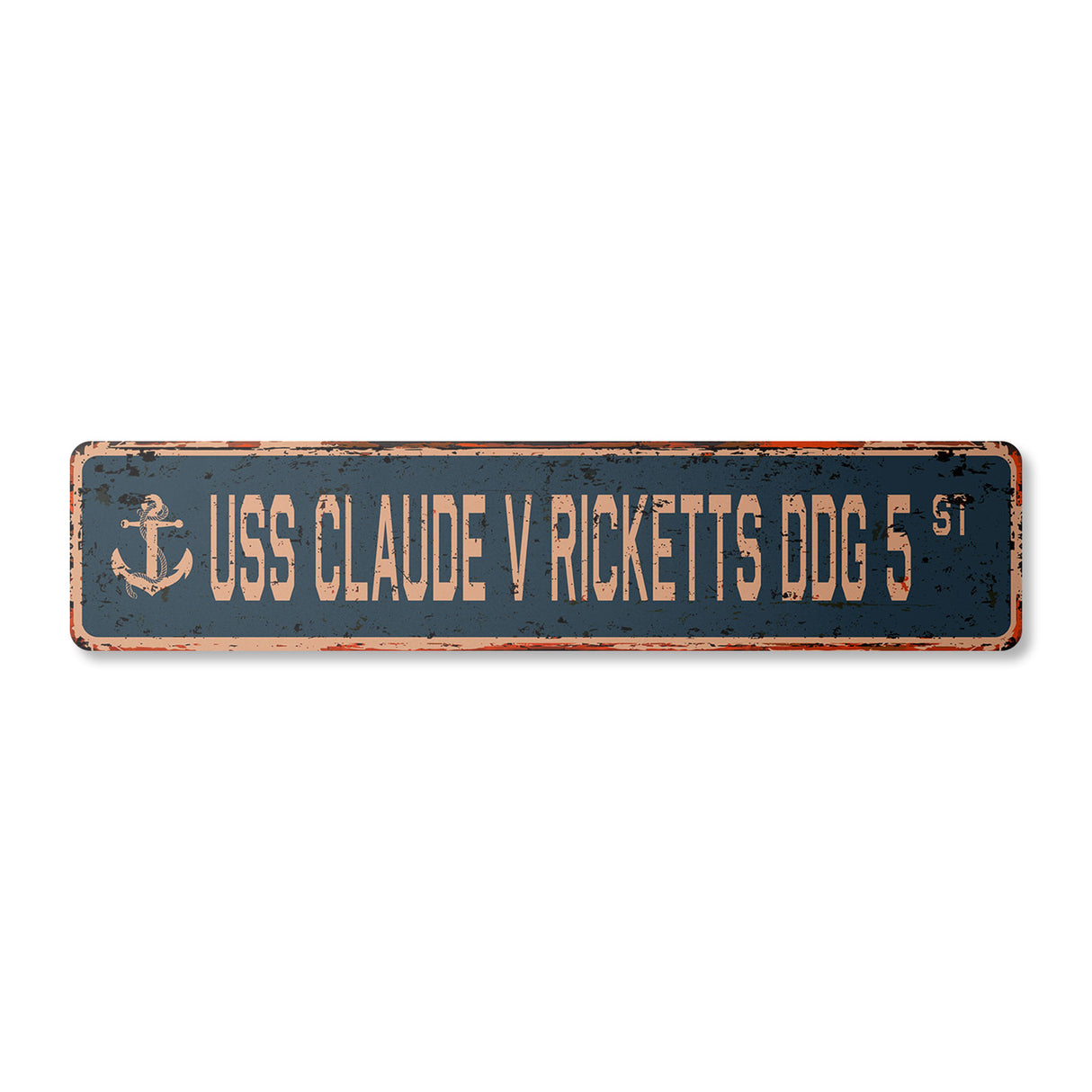 USS CLAUDE V RICKETTS DDG 5