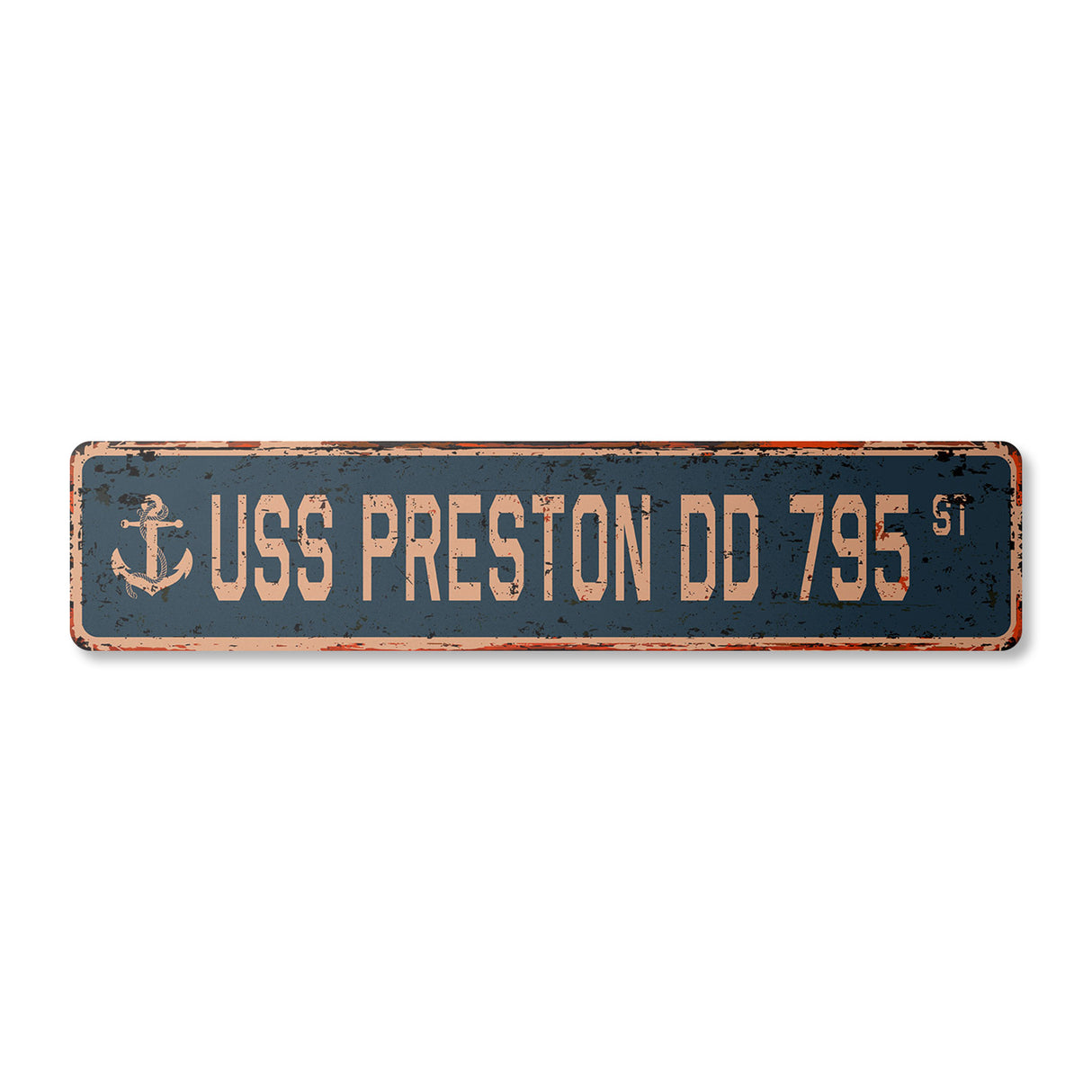 USS PRESTON DD 795