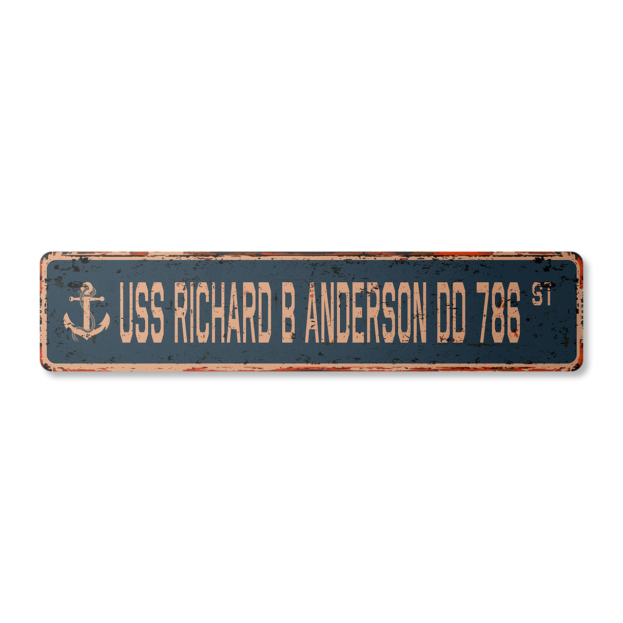 USS RICHARD B ANDERSON DD 786
