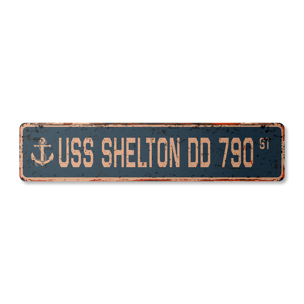 USS SHELTON DD 790