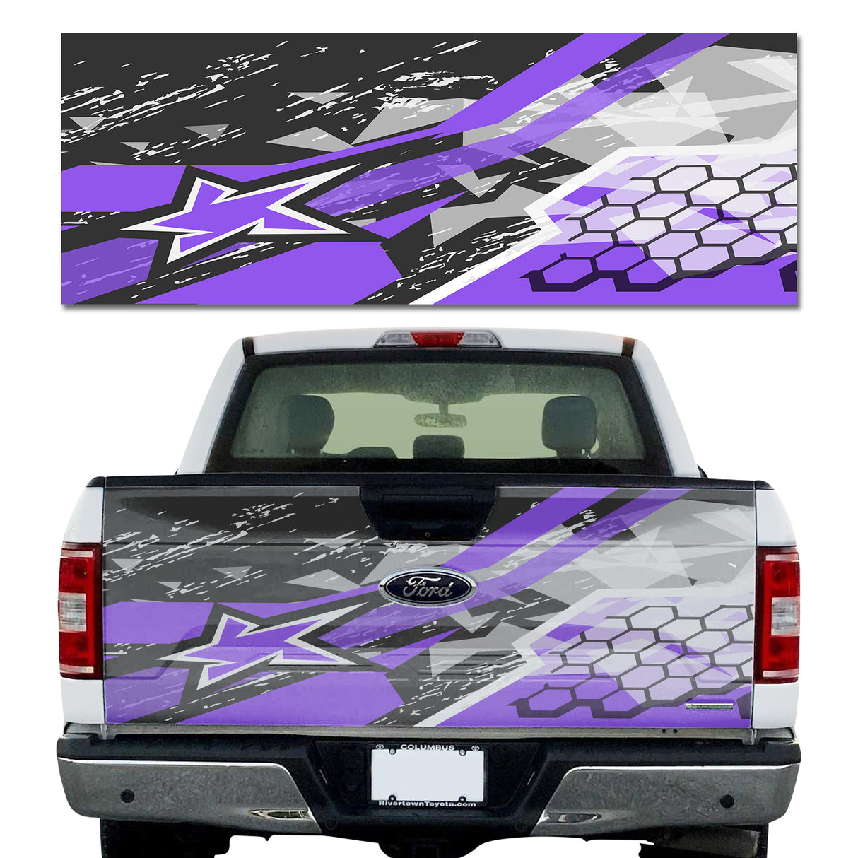 Grunge Star Purple