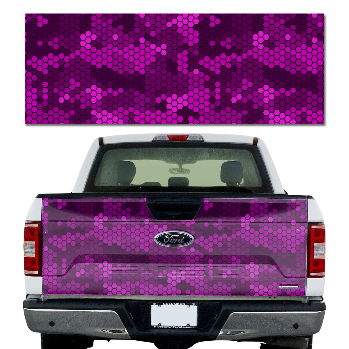 Pink Hexa Camo