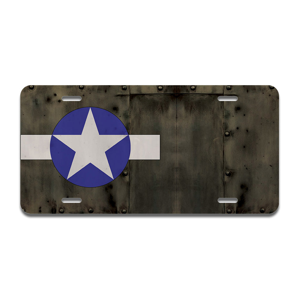 WW2 White Stripe Platemetal