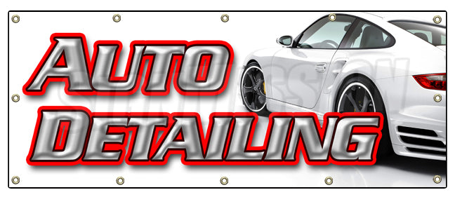 Auto Detailing Banner