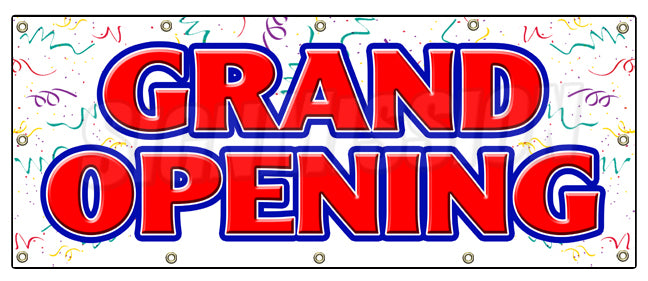 Grand Opening Banner