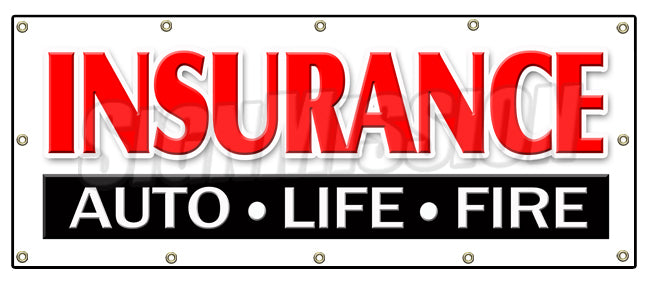 Insurance Auto Life Fire Banner