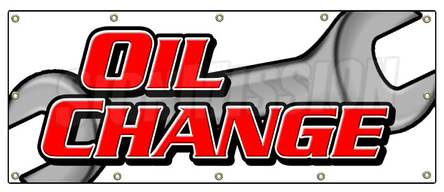 Oil Change Banner