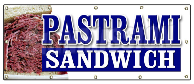 Pastrami Sandwich Banner