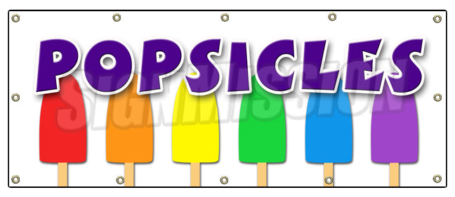 Popsicles Banner