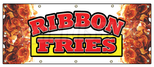 Ribbon Fries Banner