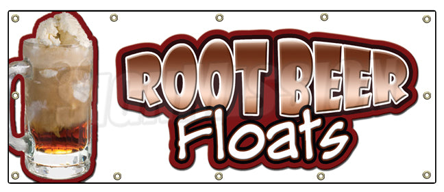 Root Beer Floats Banner