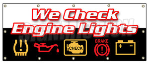 We Check Engine Lights Banner