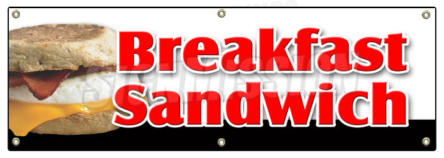 Breakfast Sandwich Banner