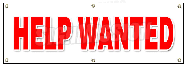 Help Wanted Banner