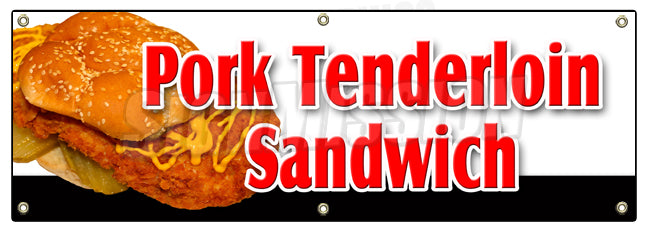 Pork Tenderloin Sandwich Banner