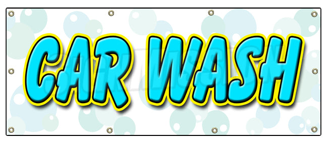 Car Wash Banner