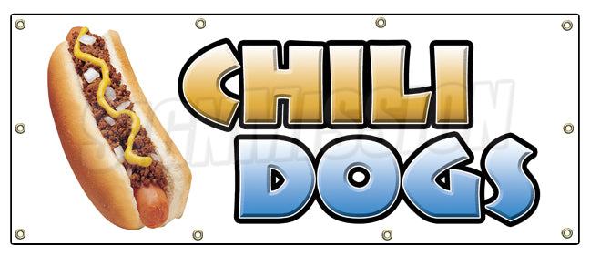 Chili Dogs Banner