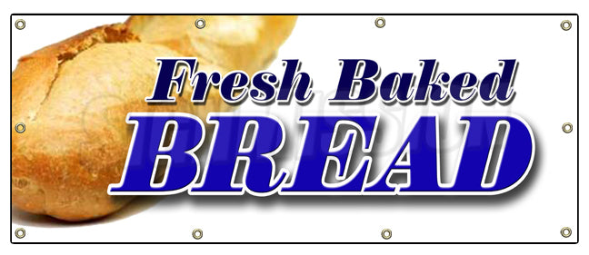 Fresh Baked Bread Banner