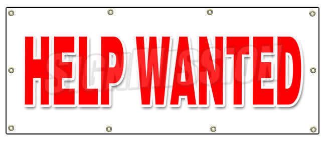 Help Wanted Banner
