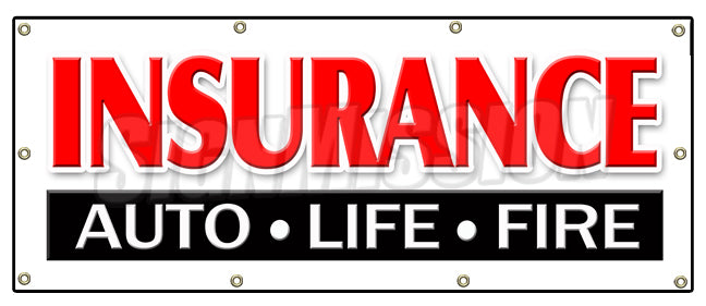 Insurance Auto Life Fire Banner