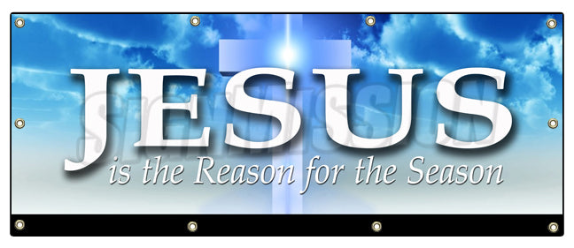 Jesus Is The Reason Banner