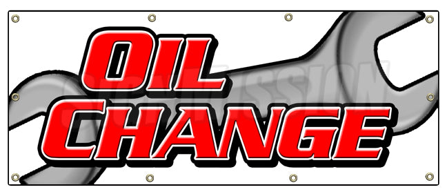 Oil Change Banner