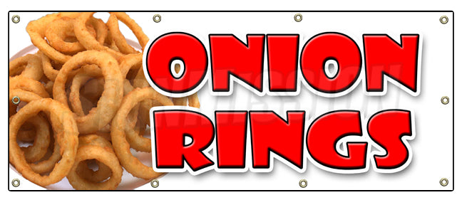 Onion Rings Banner