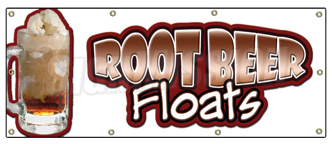 Root Beer Floats Banner