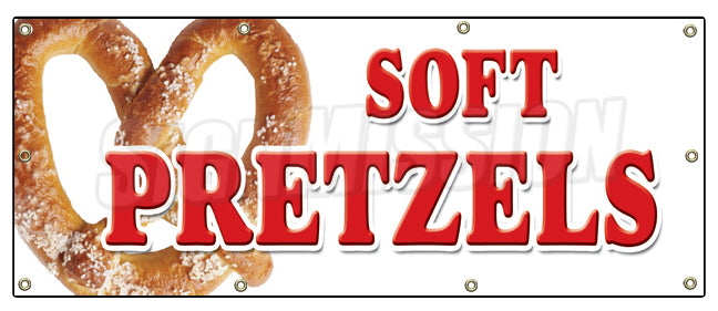 Soft Pretzels Banner