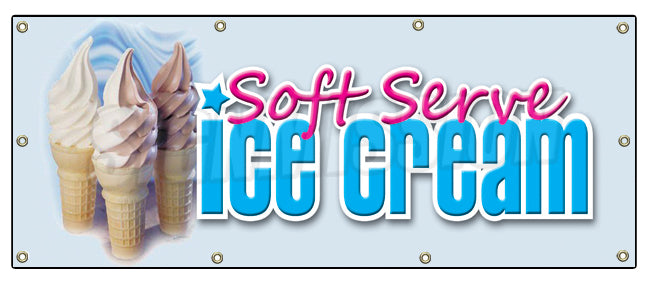 Soft Serve Banner